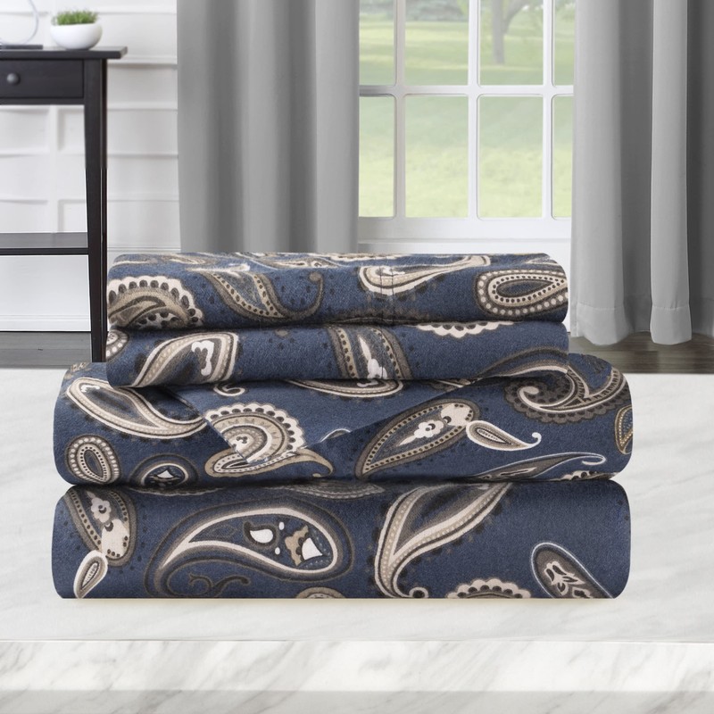 Superior Premium Cotton Flannel Sheets, All Season 100% Brushed Cotton