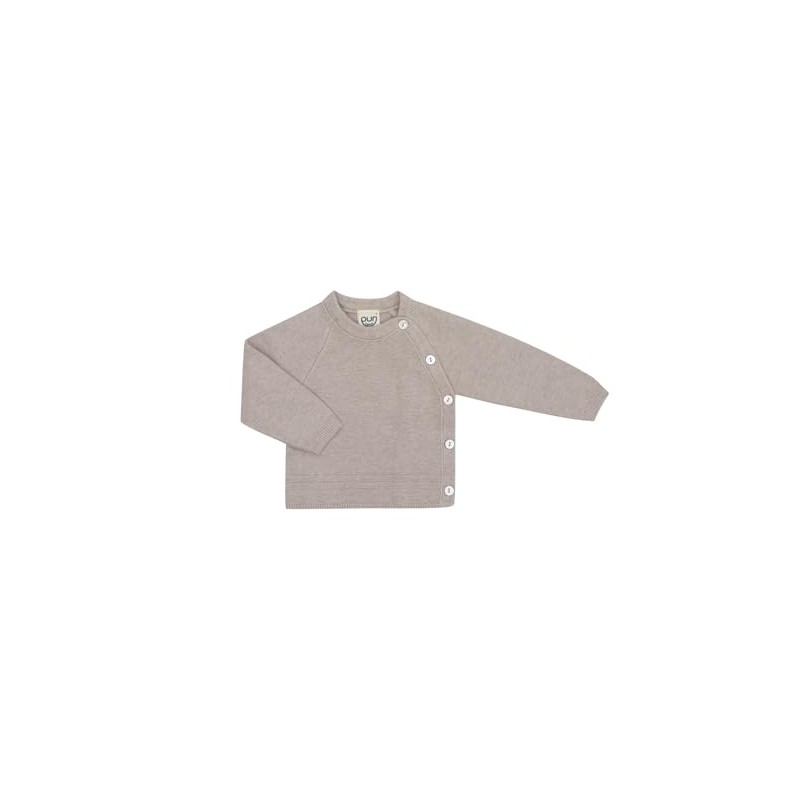 Puri Organic Baby Schlüttli Kimono Jacket, Organic Cotton Silk, GOTS