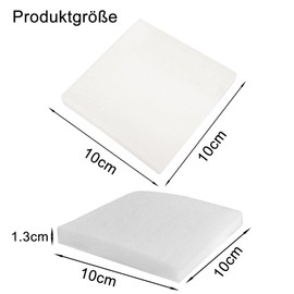 GERUI Pack of 42 Polyester Filter Sponge Suitable for Juwel Compact / for BioFlow 3.0 / M, for 3.0 Filters/M Compatible Filter Sponge