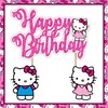 Hello Kity - Decoración para tartas de cumpleaños