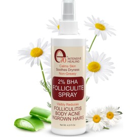 e70 e70 2% BHA Folliculite Body Oil Spray - Salicylic Acid Body Mist with Tea Tree Oil & Aloe Vera - Spray Moisturizer for Dry Skin, Clogged Pores & Irritation, 4 fl. oz