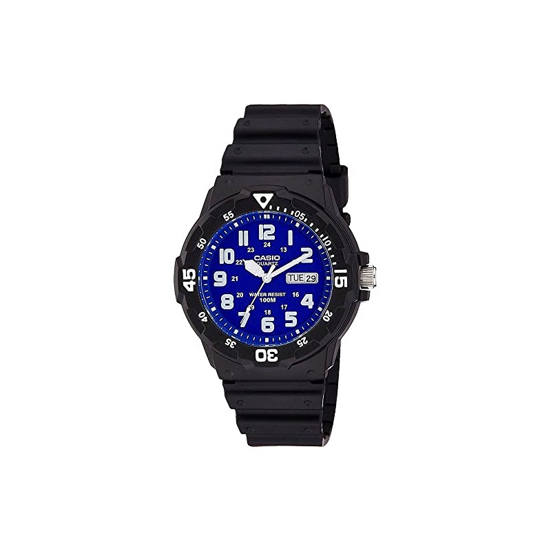 Casio Men Analog Quartz Watch with Resin Strap MRW200H-2B2V