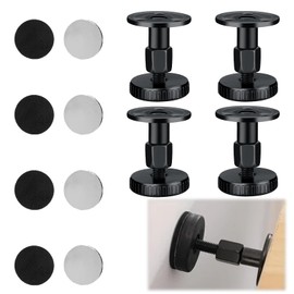 4Pcs Adjustable Feet for Furniture, 27-64mm Furniture Feet with T Nut Bolts, Table Leg Extenders, Adjustable Levelling Legs, Cabinet Legs, Headboard Stoppers for Wall Fit Bedroom, Kitchen, Living Room