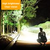 LED Headlamp Super Bright 4 Lighting Modes Adjustable 8LEDs Head