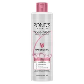 POND'S Agua Micelar Bright Miracle con Niasorcinol para todo tipo de piel, 300 ml