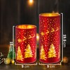 MJ PREMIER Christmas Decorative Lamp, Christmas Pattern with Light Chain