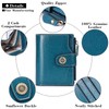 SENDEFN Small Women Wallet Genuine Leather RFID Blocking Bifold Small