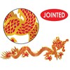 Beistle Chinese Dragon Photo Prop Backdrop, 36" Long - Lunar