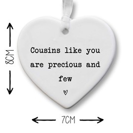 Cherished Cousins | Heartfelt Connection | Precious Few | Meaningful Keepsake | Bond of Family | Special Cousin Gift | Sentimental Token | Closest Cousins | Birthday Surprise | Family Love