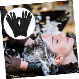 Beavorty 9 Pairs Hair Color Disposable Hair Coloring Barber Shampoo for Color Treated Dying Hair Dye Glove Men Shampoo Rubber Man Non-slip Tool Belt