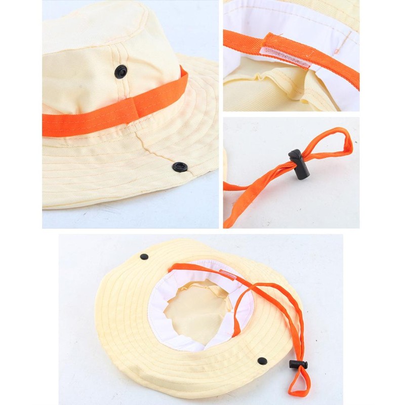 2Pcs Kids Explorer Costume Set Cargo Vest and Hat Outdoor