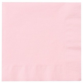 Creative Converting 139190135 Classic Pink 2 Ply Lunch Napkins