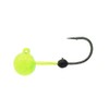 Soft-Lock Tungsten Jig Head (Chartreuse, 1/32oz - Hook #4)