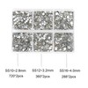 Jollin 4824pcs Flat Back Glass Nail Art Rhinestone Pendants 6