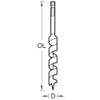 Trend Snappy 10mm Carbon Steel Auger Drill Bit, 155mm Long,