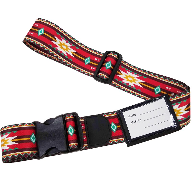 VANGARD Suitcase Belt, One Touch, Convenient, Luggage Locked, Named, Convenient
