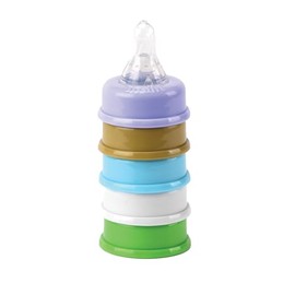 Nfant Pezones | Listo para usar - Pezón de flujo lento, morado (6 ml/min), paquete de 4 | pezones ventilados anticólicos