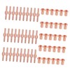 DOITOOL 80pcs Plasma Cutter Nozzle Kit Consumable Tips Torch Plasma