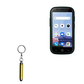 BoxWave Stylus Pen Compatible with Unihertz Jelly 2 - Bullet Capacitive Stylus, Mini Stylus Pen with Keyring Loop - Bronze