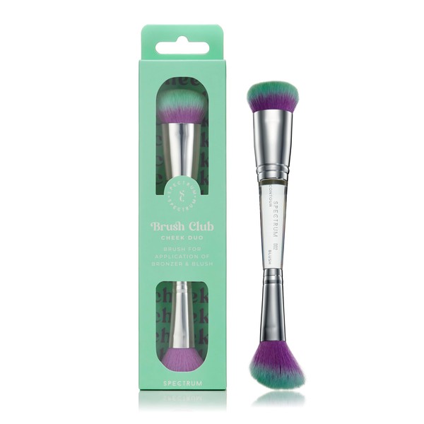 Spectrum Collections Brush Club Double Ended Face Make Up Brush,