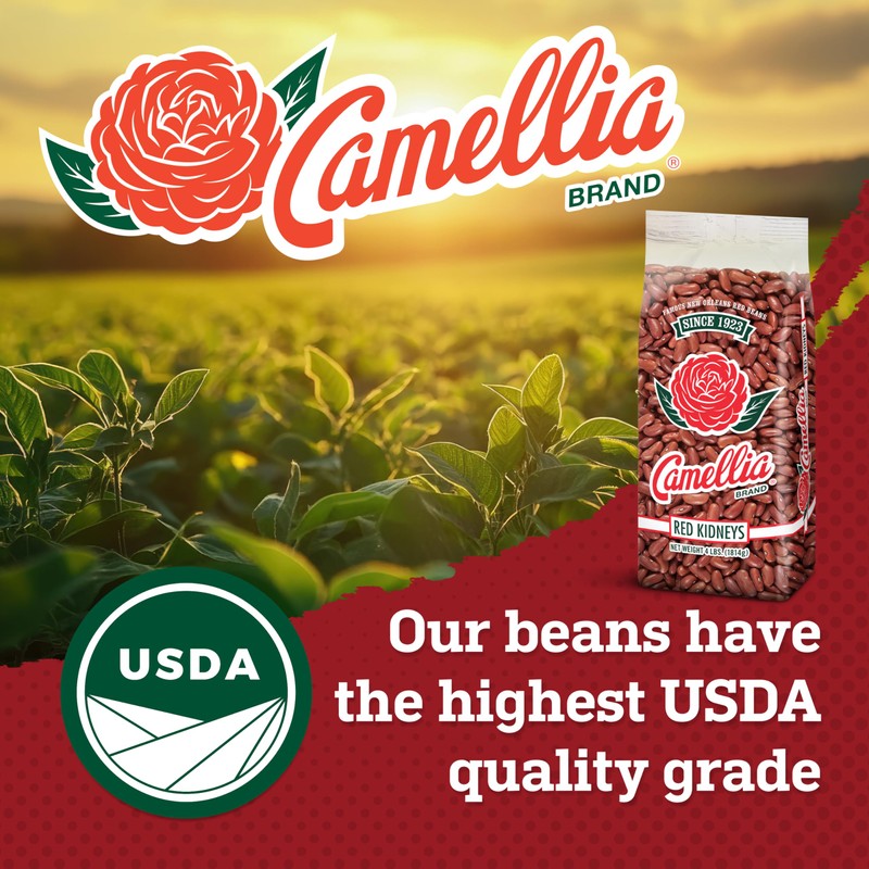 Camellia Brand Dried Red Kidney Beans – Premium Non-GMO Dry