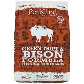 Petkind Dry Formula - Tripe/Bison - 14