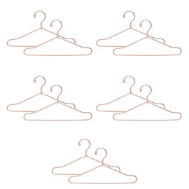SANJAOYEE 10pcs 40mm Miniature Mini Hanger Clothes Hanger Rack Clothes Rack Accessories Doll Clothes Clothes Clothes BJD Clothes Rack Cute