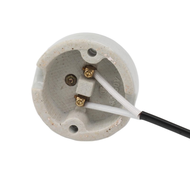 Reptile Heat Lamp Holder Ceramic Heat Lamp Holder High Temperature