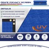 Windscreen4less Fence Privacy Screen 3' x 1' Heavy Duty Windscreen