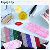 TINKRSTUFF 12100Pcs Jelly Resin Rhinestones for Crafting with 3Pcs 10ml