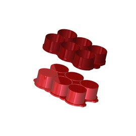 Cookie Cutz 1.50"" Diameter x 6 Circles Multi Cutter With Full Pusher, May Vary