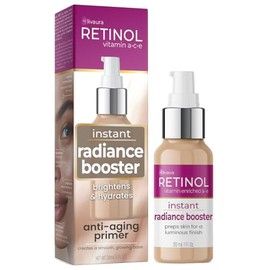 Retinol Instant Radiance Booster - The Original Retinol Glow Primer - A Burst of Anti-Aging Hydration Adds Luminosity  Skin-Smoothing Benefits of...  