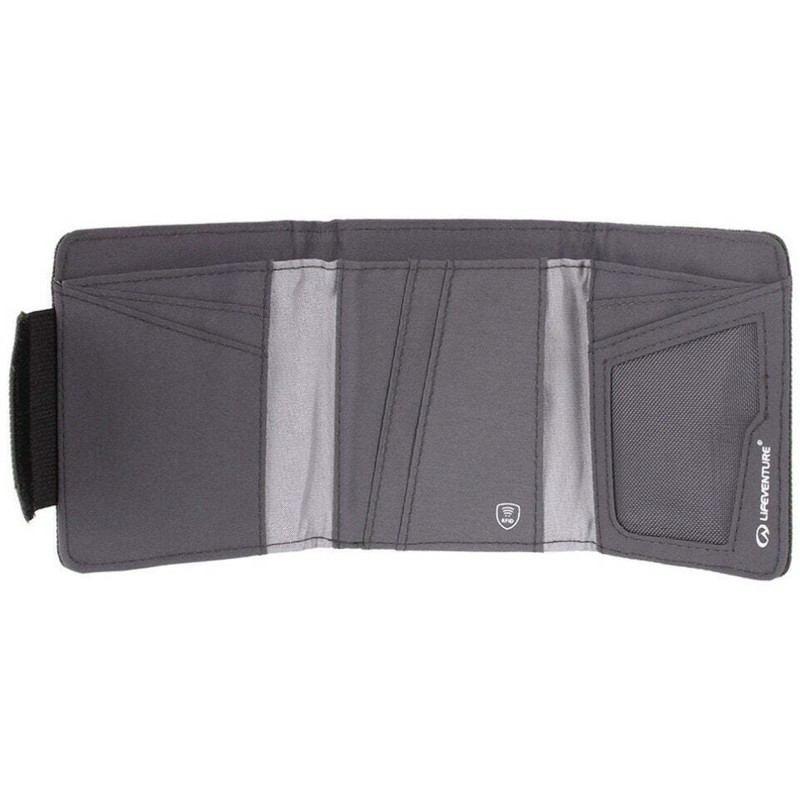 Lifeventure RFiD Protected Trifold Wallet — Zip Trifold Wallet for