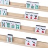 GOTHINK Wooden Mahjong Tiles Trays/Racks/Ho
