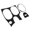3PCs Car Gear Panel Cover Shift Frame Cover Decoration Replacement