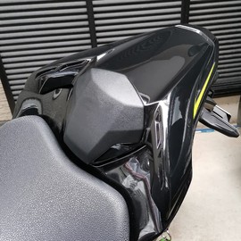 Lorababer fit for Z900 2017-2024 Rear Pillion Passenger Cowl Seat Back Cover Motorcycle Parts Compatible with Ka-wasaki Z 900 2017 2018 2019 2020 2021 2022 2023 2024 ABS Plastic (Matte Black)