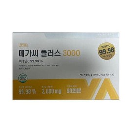 SellerHub 비타민마을 메가씨 플러스 3000 3g x 90포 (AD) (S33552448) Vitamin Village Mega C Plus 3000 3g x 90 Sachets (AD) (S33552448)