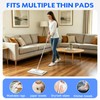 New 2-in-1 Push Clamp Lazy Mop – Hands Free Flat