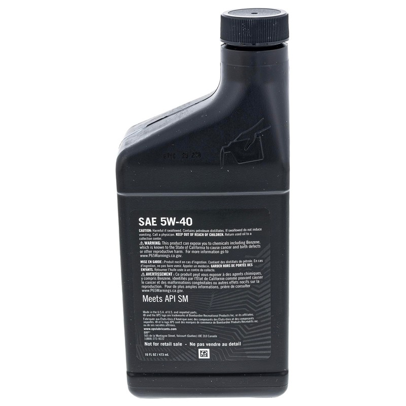 Can-Am OEM XPS Engine Oil Change Kit 5W-40 Rotax 500