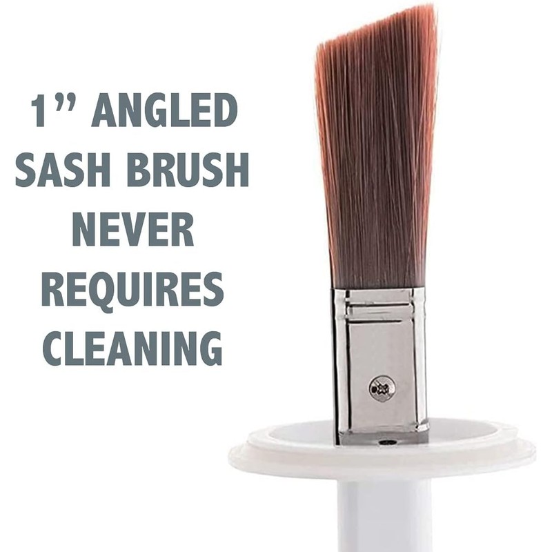 Paint Saint | Sealable Touch Up Container with Brush Attached