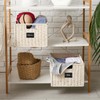 BLSUREFYX 24 PCS Basket Labels 3.1 x 2 Inch Storage