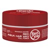 RedOne Aqua - Cera para el pelo, color rojo