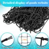 2 Pack Large Pool Float/Toy Storage Net with 40 Hooks