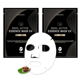 Gita 로하시스 스네일 액티브 에센스 마스크 10매 x 3팩 Rohasys Snail Active Essence Mask 10 Sheets x 3 Packs [Single]