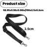 DACUAN 4pcs Horse Blanket Sheet Leg Straps Adjustable Elastic Length