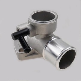 Car Aluminum Metal Thermostat Housing Cover Assembly Kit Engine Coolant Water Flange Pump Outlet fit for Hyundai Terracan 2001-2006 25560-4X110 255604X110