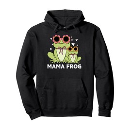 Best Frog Art Mama Frog Animal Frog Lovers For Girl Women Pullover Hoodie