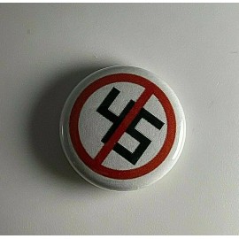 Unbranded Anti Trump Anti Fascist 45 1” Button A006B Badge Pin