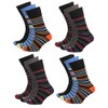 12 Pairs - Men's Bamboo Socks Super Soft Anti Bacterial
