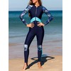 Women’s One Piece Bathing Suit Quick Dry Surf Suit Floral